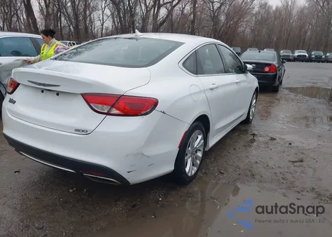 2016 Chrysler 200 Limited from USA, damaged, VIN 1C3CCCAG8GN142101
